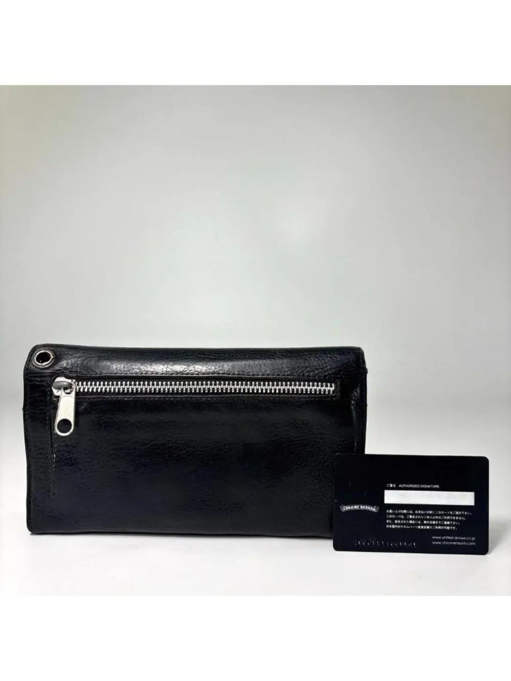 Chrome Hearts BS Flare Wave Wallet Black